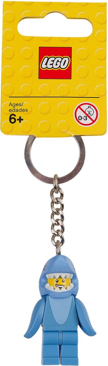 LEGO Shark Suit Guy Key Chain, Bouwpakket, 6 jaar