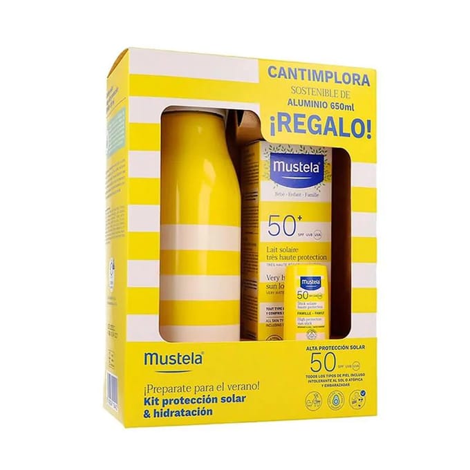 Mustela Zonnelotion SPF50+ 100ml Set 3 Stuks yellow