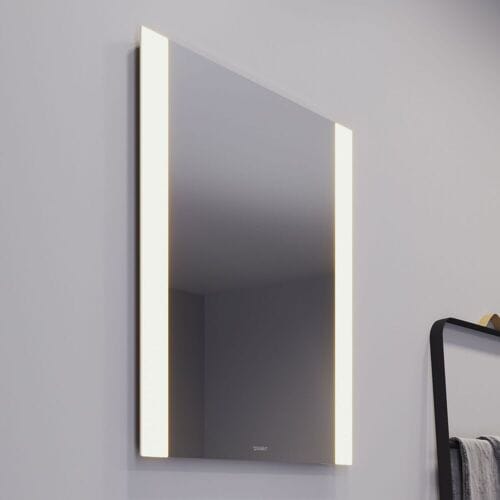 Duravit bathroom mirror "Good" 60x70 cm with LEDs on the side
