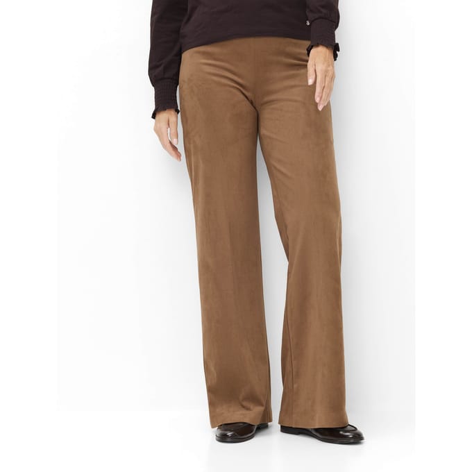 Raphaela by Brax Dames Broek  Style LILLYTH FLARED WALNUT, bruin, maat 48
