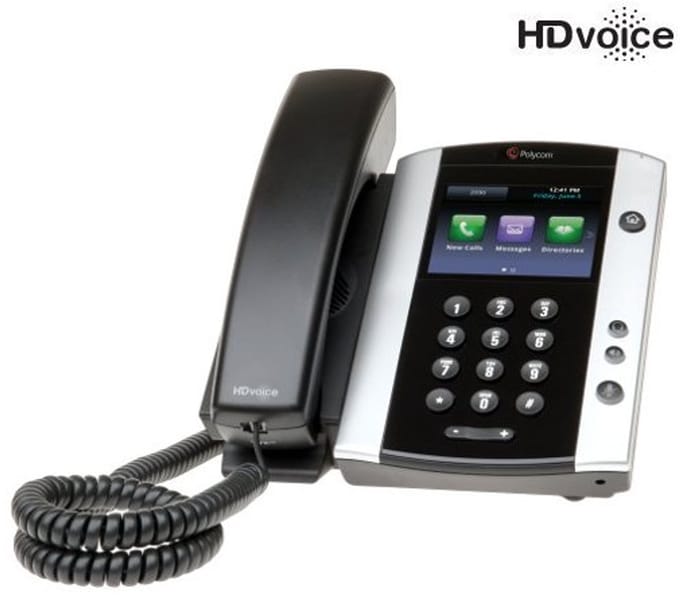 POLY VVX 500 IP telefoon Zwart, Zilver 12 regels LCD