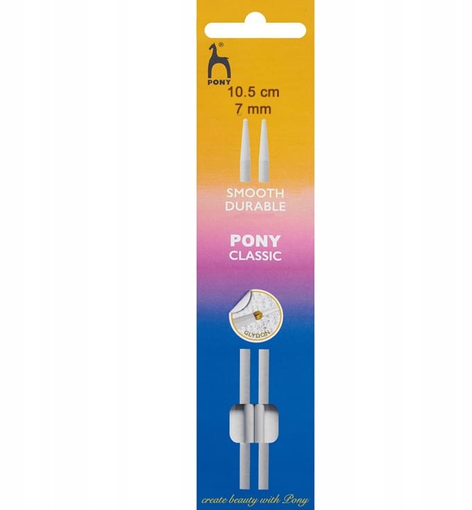 Pony GLYDON verwisselbare breinaalden kort 7 mm