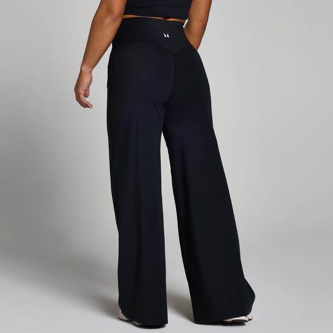 MP Dames Petite Tempo Wijde Pijpen Broek - Zwart - S
