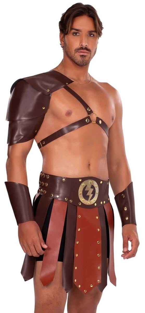 Leg Avenue - Gladiator Kostuum - Bruin