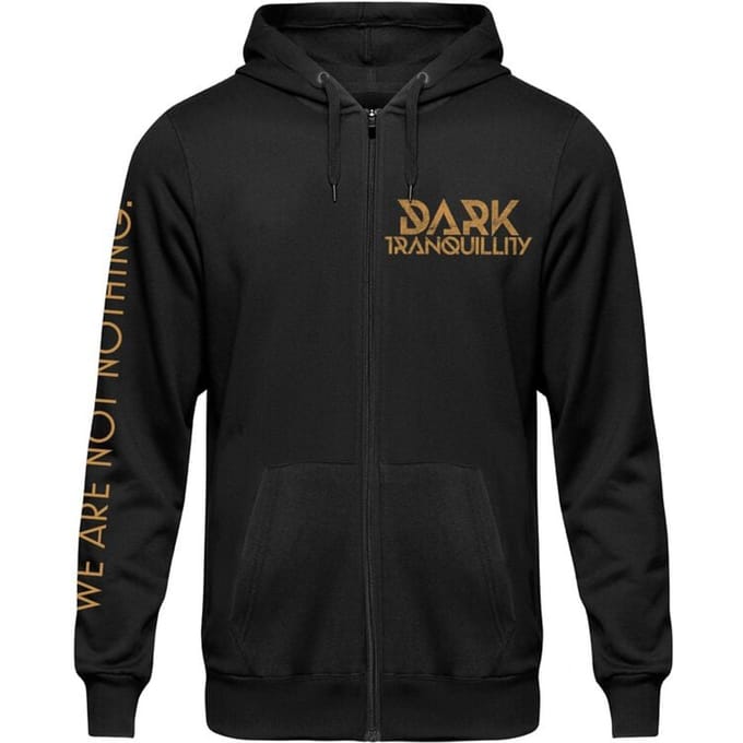 Dark Tranquillity Vest met capuchon - Not Nothing - S tot XXL - voor Mannen - zwart