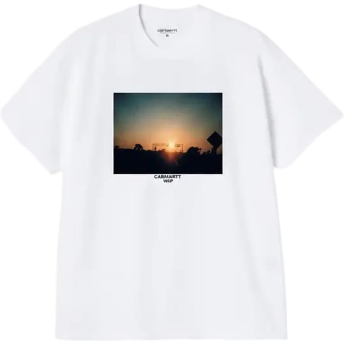 Carhartt S/s Warm Views T-shirt Loose Wit