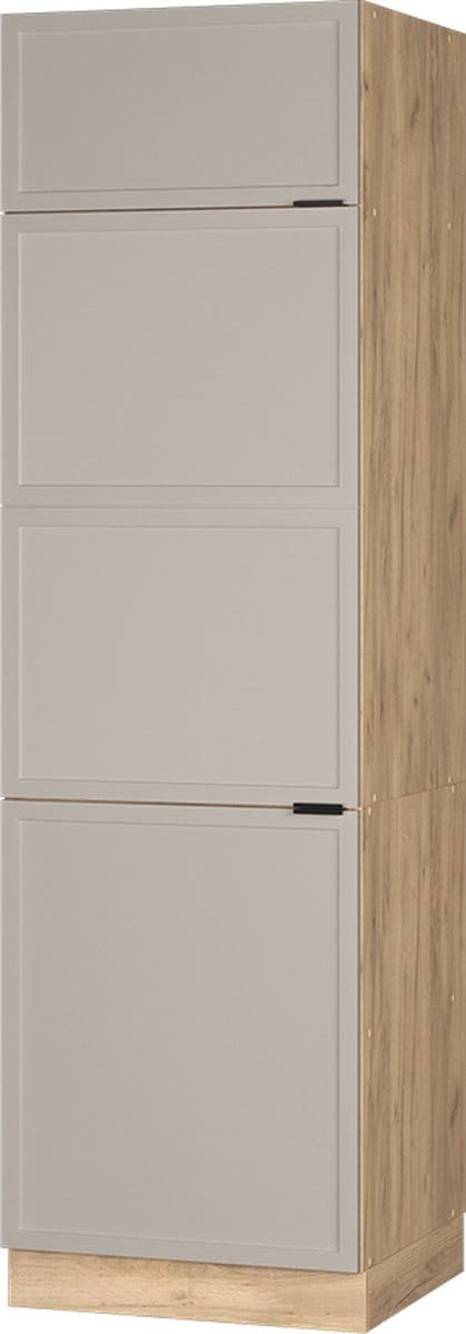 Vicco Fame-Line Koelkastkast – 60 cm GrijsBeige