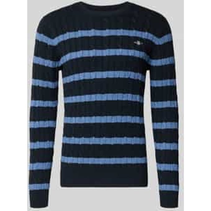 Gant T-Shirt Slim Contrast Logo Short Sleeve Fresh Blue / male