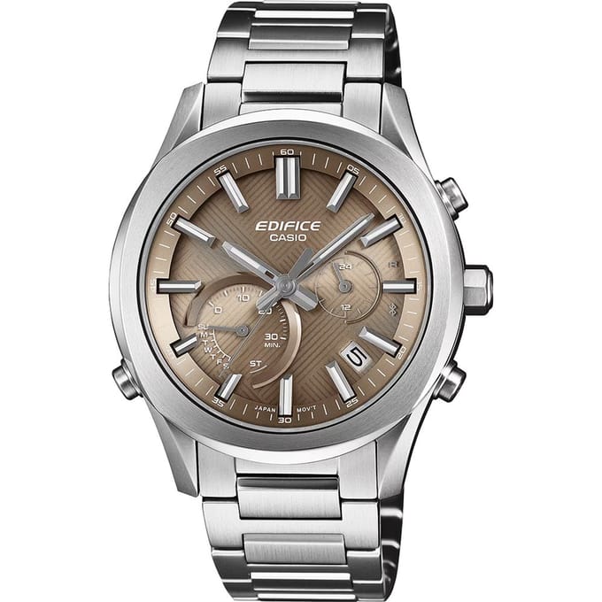 Casio Edifice EQB-1300D-5AEF Horloge - Staal - Zilverkleurig - Ø 39 mm