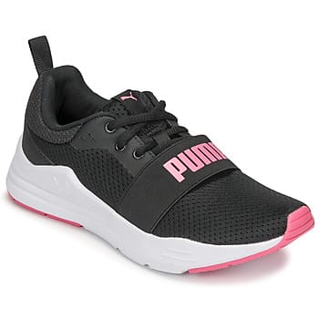 Puma Wired Run kinder sportschoenen - Zwart