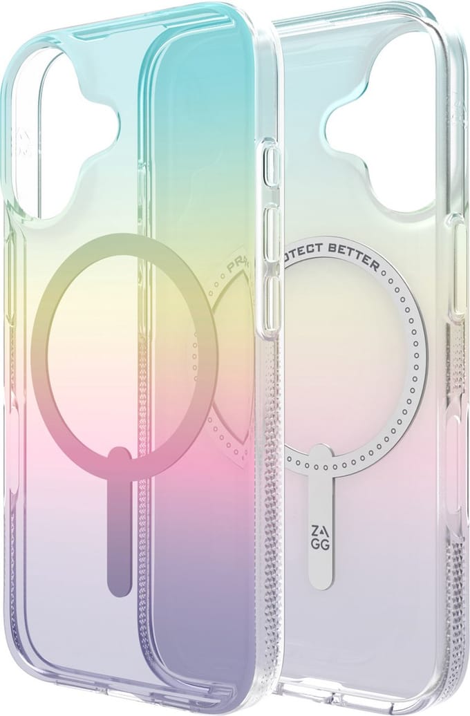 ZAGG - Milan Snap Mag geschikt voor iPhone 16 Hoesje - iridescent | iridescent