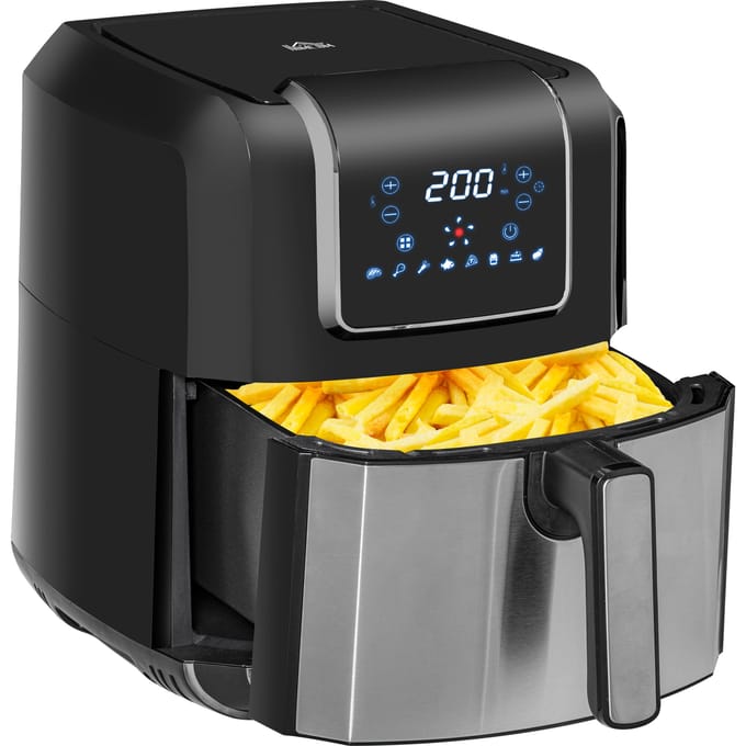 Homcom Air Fryer 6,5 liter 1700 W 8 programma's led-touchscreentimer