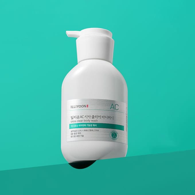 Cica Trouble Clear Body Wash 400ml (acnebehandeling) AUTHENTIEKE WINKEL white