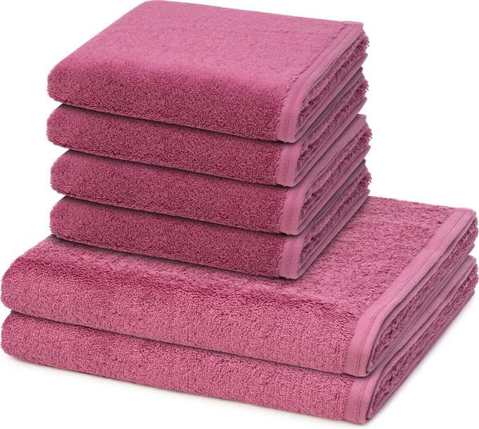 Vossen Sonstiges 4 X handdoek 2 X douchehanddoek - in set 6 pack Vegan Life