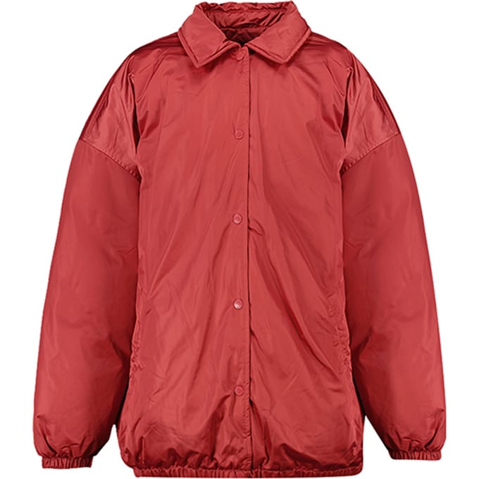America Today Jailey Washed Red Maat: M/L | Winterjassen Outlet | Dames | Rood