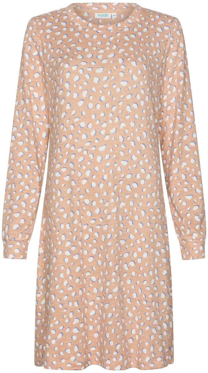 Rebelle - Nachthemd - Cosy Frost - Soft Touch - Beige - Maat 38