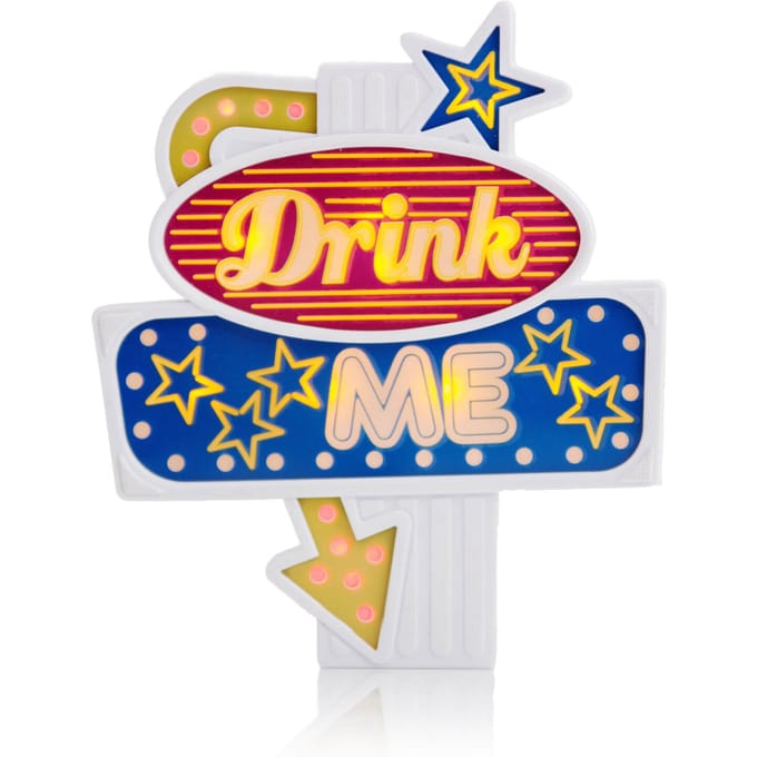 Suck UK Drink Me Flestopper Met Verlichting