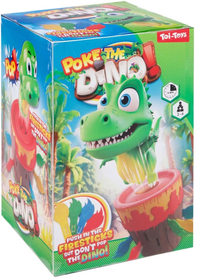 Prik de Dino Vulkaan Kinderspel