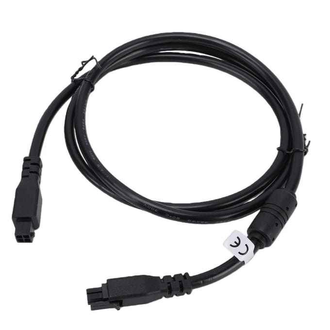 3D Printer Verlengsnoer Geschikt voor Anycubic Kobra 3 3 Max S1 3D Printer 1m Lengte 4 Pin 22AWG Verlengsnoer met black