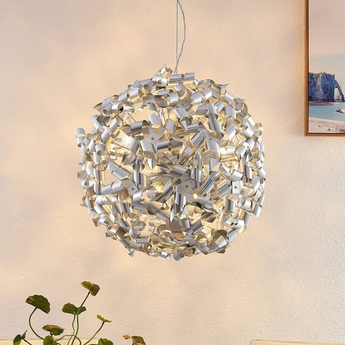 Lindby Caliya hanglamp, 9-lamps