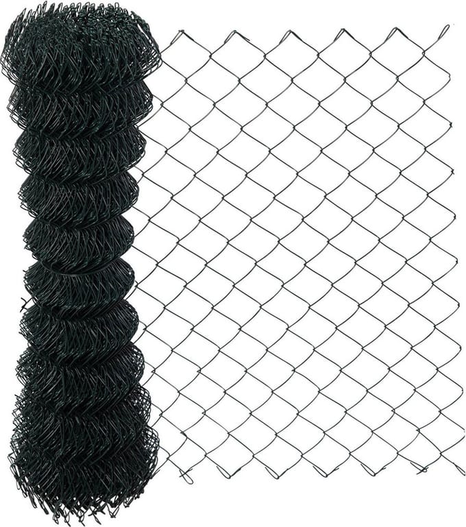 Harmonicagaas 60x60mm 2,6mm 80cm, 25m groen.