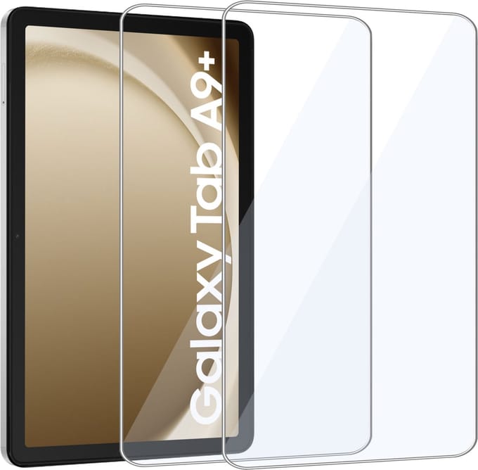 2x Geschikt voor Samsung Galaxy Tab A9 Plus / Tab A11 Plus Screenprotector - Beschermglas - GuardCover