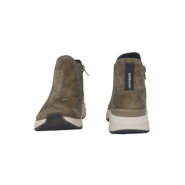Gabor rollingsoft sensitive 76.881.33 - dames rollende wandelsneaker - Groen - maat 37 (EU) 4 (UK)