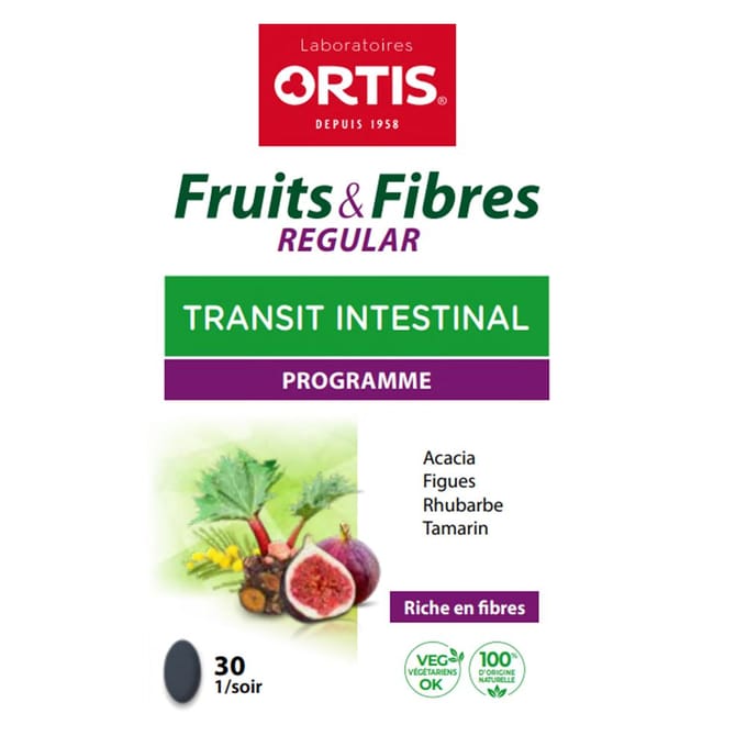 Ortis® Vruchten & Vezels Regular 30 Tabletten