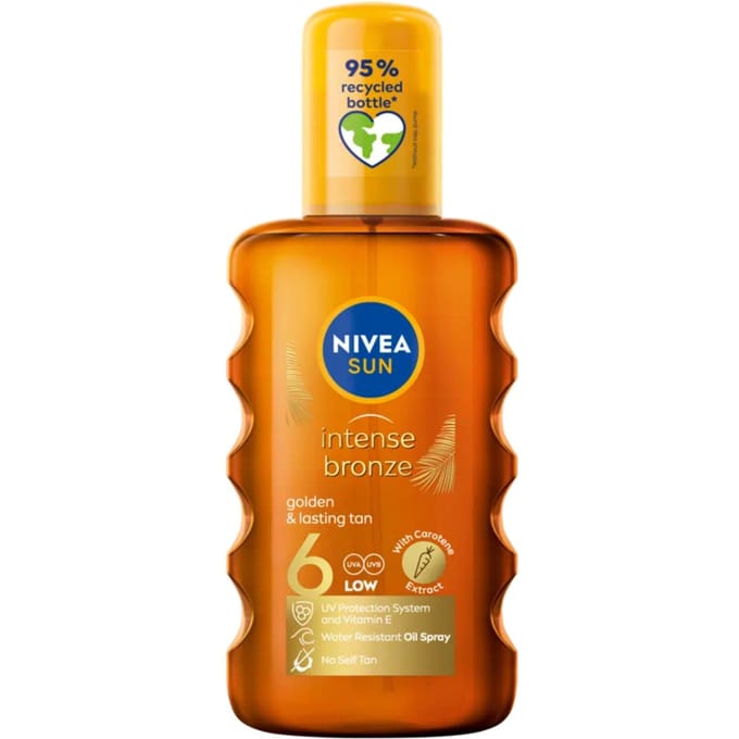 NIVEA SUN - Tropische Brons Olie Spray - SPF6 - 200ml