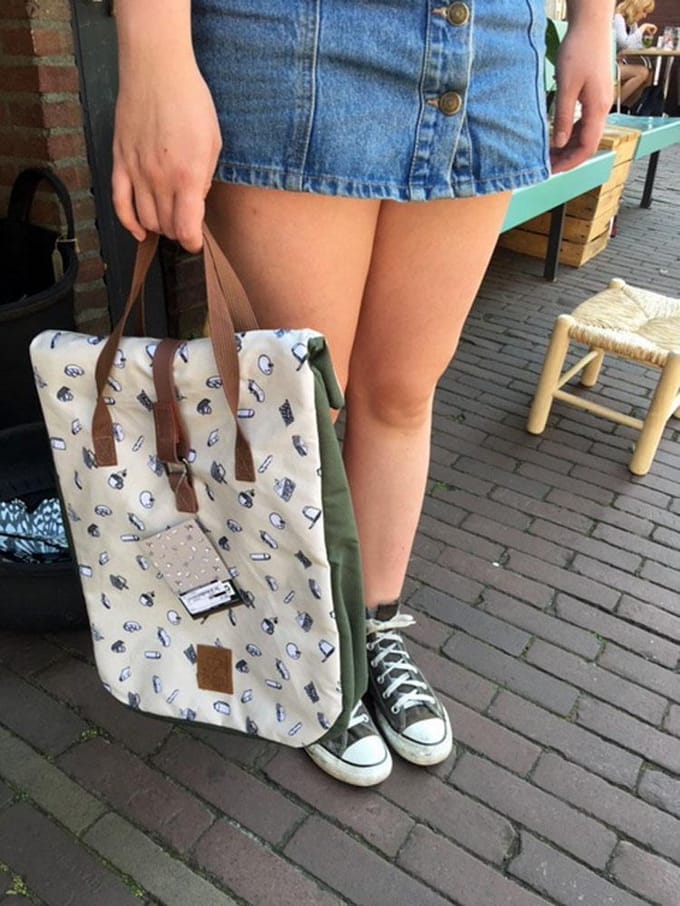 Picknick koeltas*groene koeltas* Esschert*