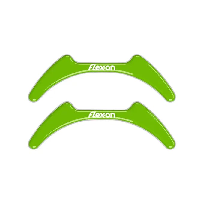 Groene Engelse stijgbeugels stickers Flex-On Flex