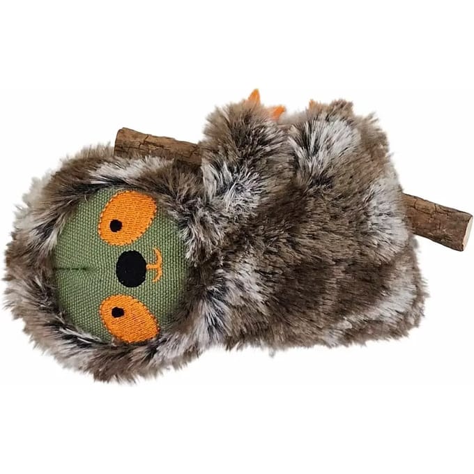 Pluche speelgoed voor katten met stok en kattenkruid Nobby Pet