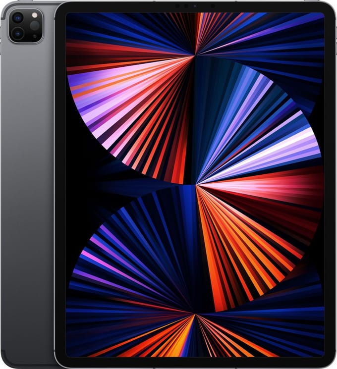 Apple iPad Pro (2021) - 12.9 inch - WiFi + 5G - 2TB - Spacegrijs - 5e generatie