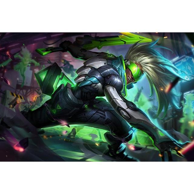 3D diamant borduurwerk kruissteek Summoner Heros Diamond schilderij Home Decor 20X30CM black