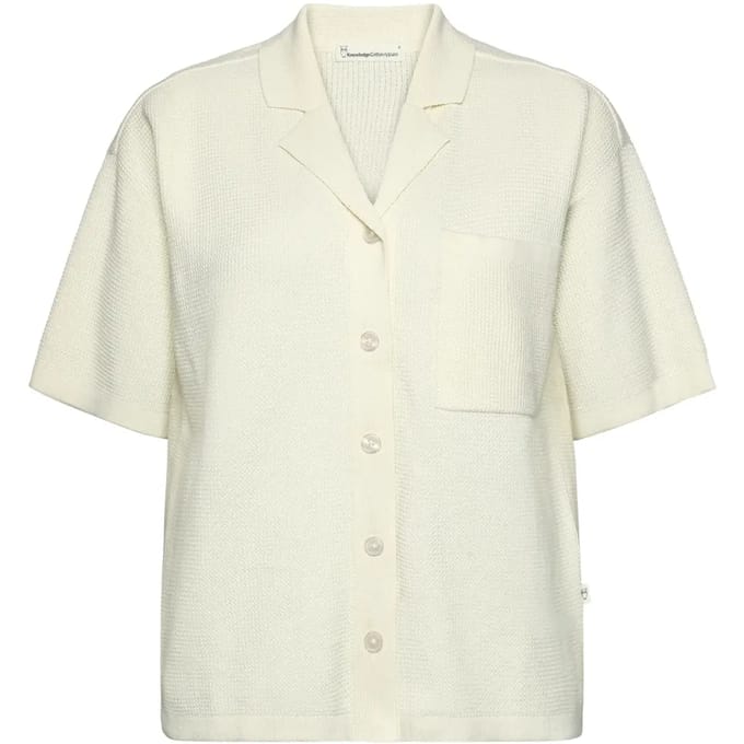 Vrouwenblouse KnowledgeCotton Apparel Gots Vegan