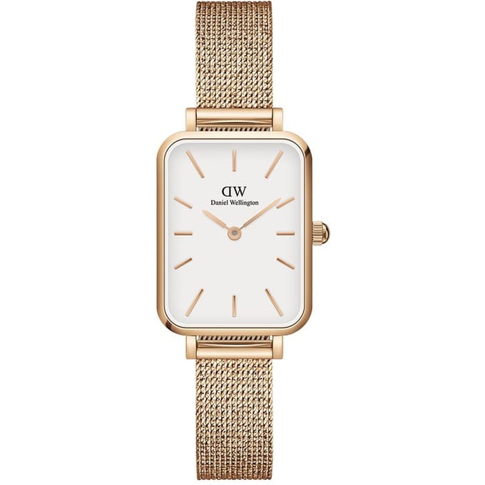 Daniel Wellington DW Watch Quadro Pressed Melrose 20x26mm Rose Gold