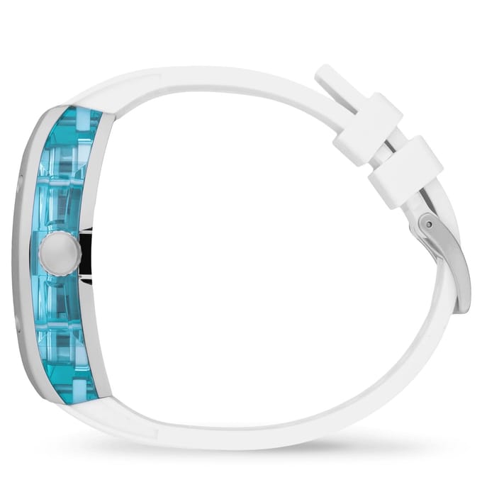 Ice Watch ICE boliday - Prestige - Polar blue 024739 Horloge - Siliconen - Wit - Ø 47.5 mm