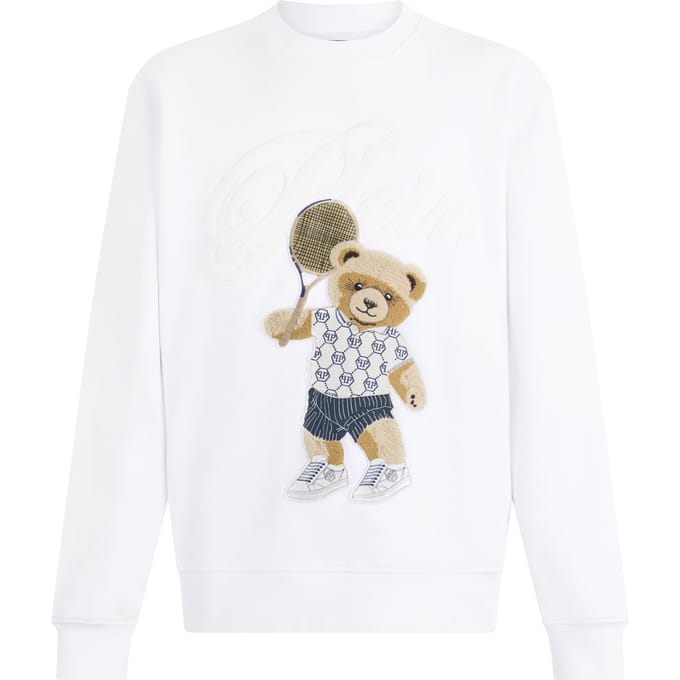 Round Neck Sweatshirt Teddy Tennis