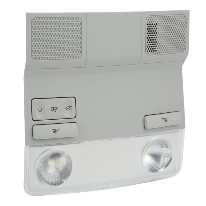 Lumière de lecture de dôme de toit de voiture Remplacement de lampe de plafonnier avant pour Octavia 2013-2017 gray