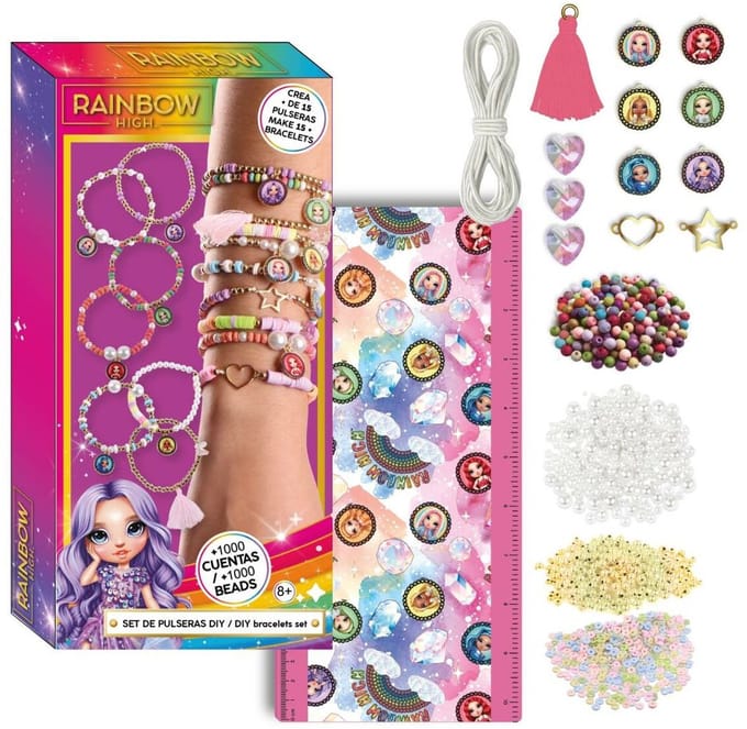 Kit om Armbanden te Maken Rainbow High