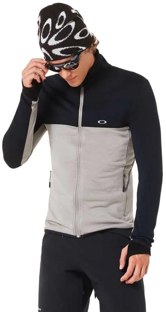 Oakley Apparel Canopy Fleece Met Volledige Rits Grijs XL Man