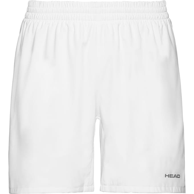 HEAD Club 7in Shorts Heren-Wit,Zilver