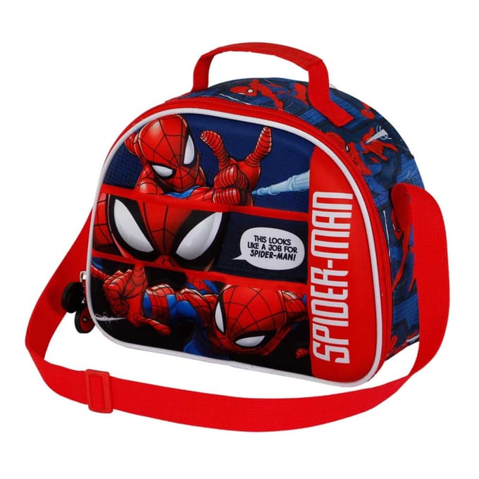 Karactermania - Marvel - Spiderman Stronger-3D - Thermische Lunchtas - Snack - Rood