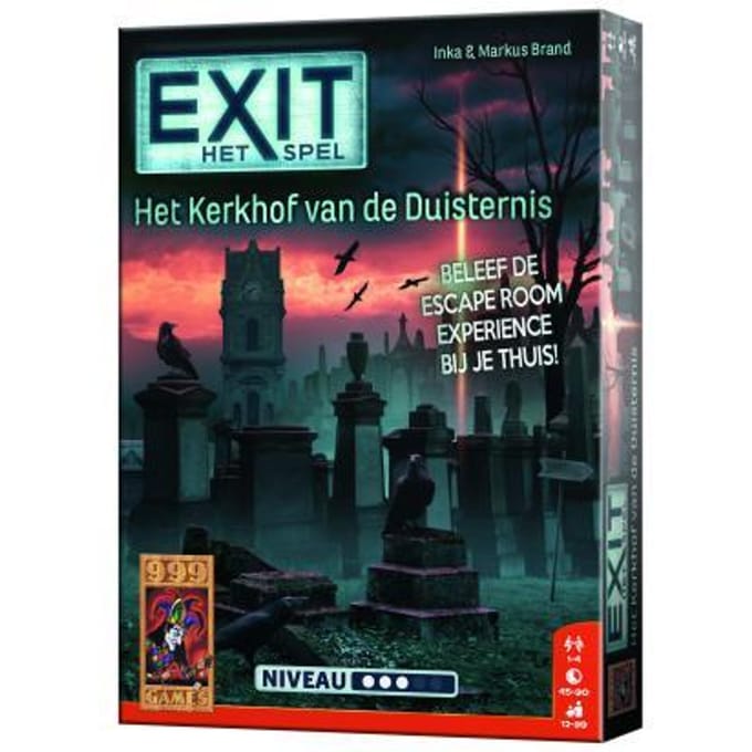 999 Games - EXIT - Het kerkhof van de duisternis - Breinbreker - Escape Room Spel