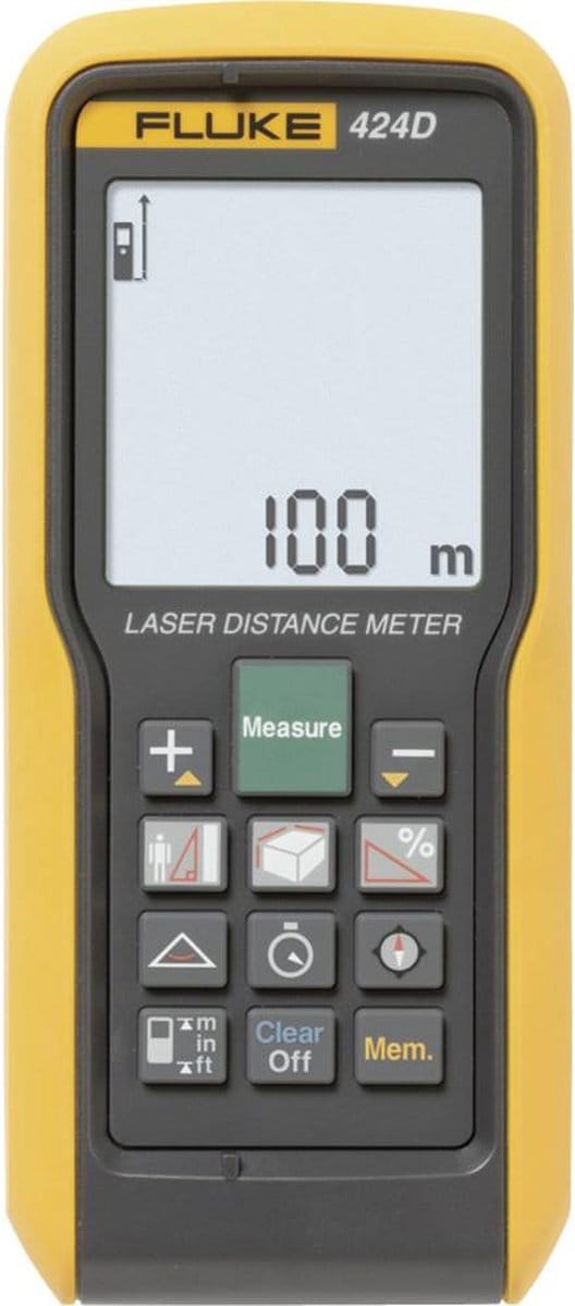 Fluke 424D Laserafstandsmeter Statiefadapter 6.3 mm (1/4 inch) 100 m