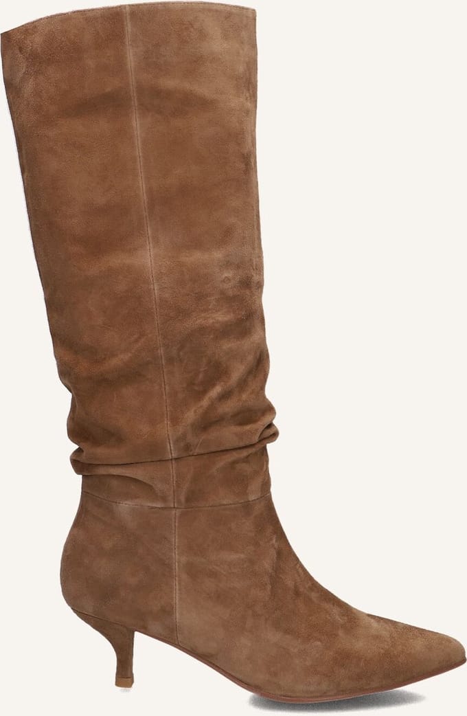 STEFANO LAURAN E25555 Laarzen - Suède - Dames - Bruin - Maat 42