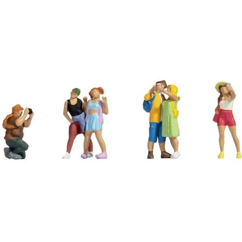 NOCH 36473 N Toeristen figuren Geverfd, Staand