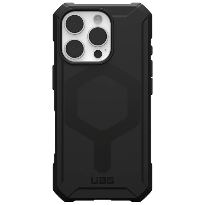 UAG - Essential Armor Mag geschikt voor iPhone 16 Pro Hoesje - zwart | zwart