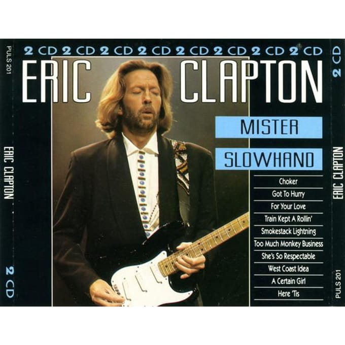 CD ERIC CLAPTON - Mister Slowhand PULS201,PULS020 Pulsar 1992 Europa Rock Gebruikt