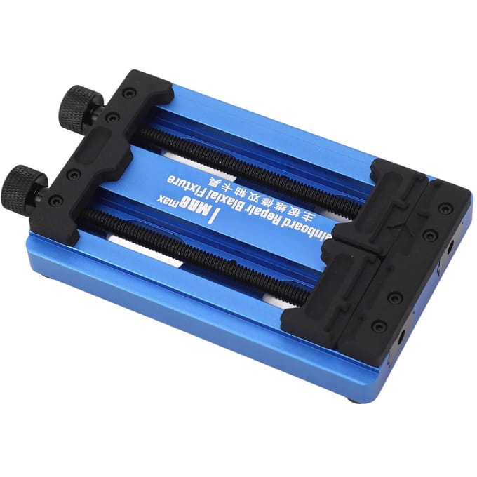 Moederbord Reparatie Biaxiale Klem Aluminiumlegering Multifunctioneel Draagbaar Telefoon Moederbord blue